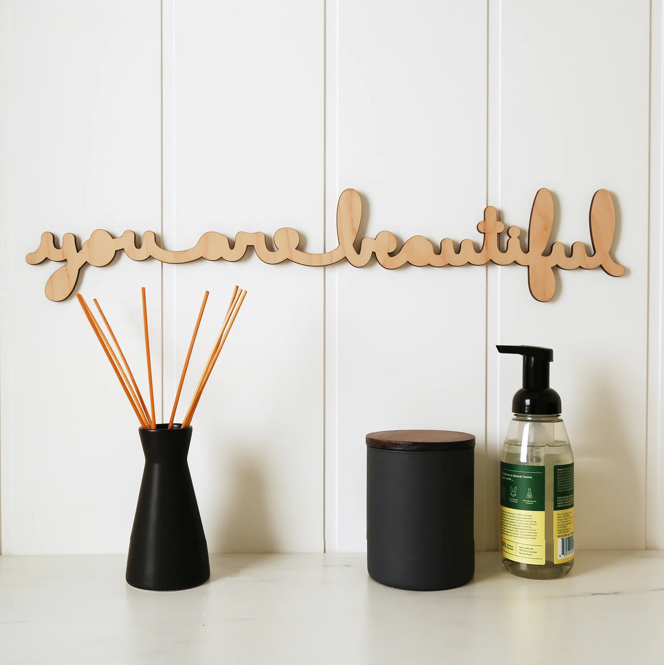 you are beautiful wall art