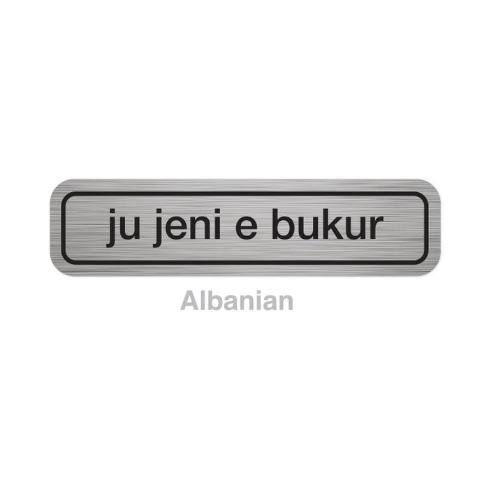 Translation Stickers - Languages A-L