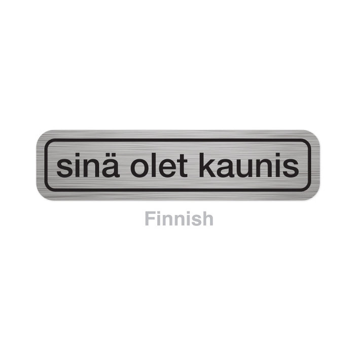 Translation Stickers - Languages A-L
