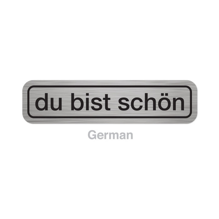 Translation Stickers - Languages A-L