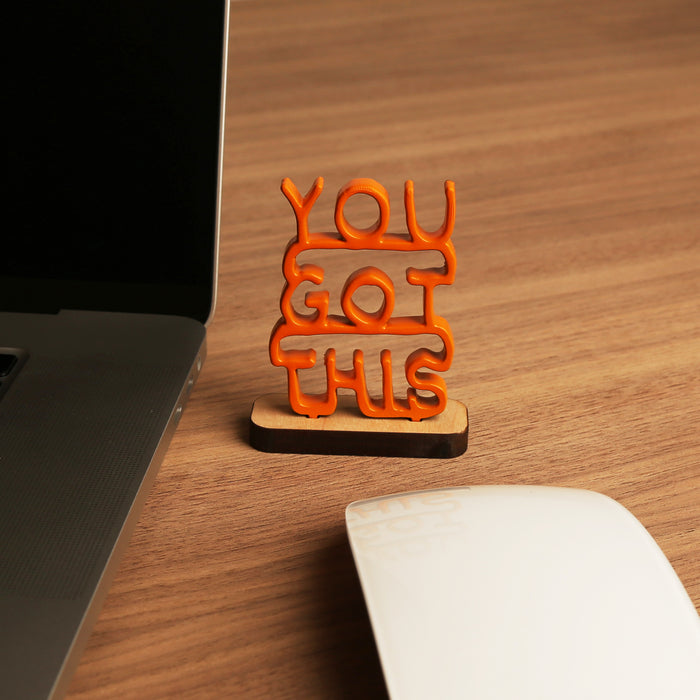 You Got This - Stacked Mini Sculpture