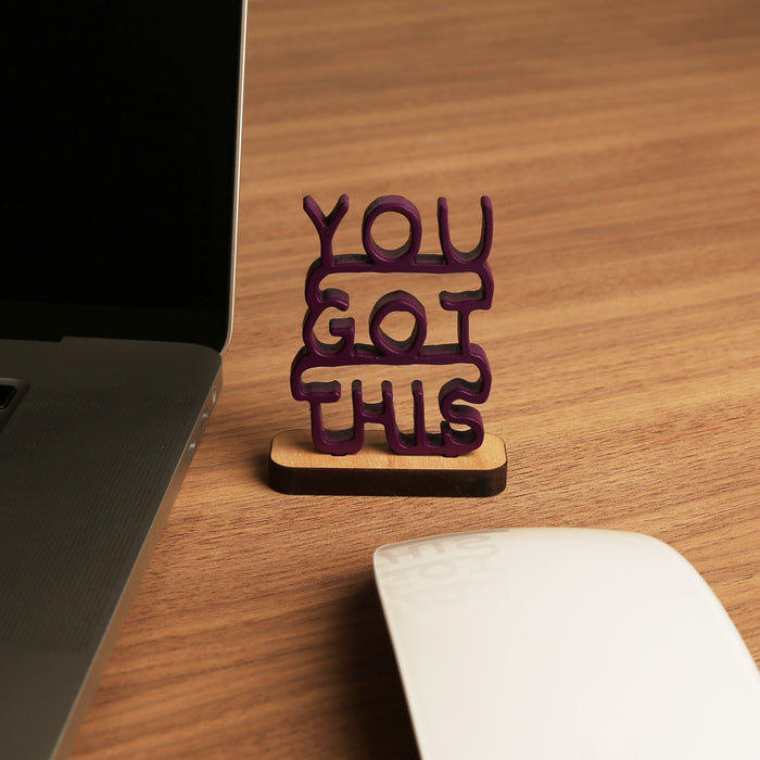 You Got This - Stacked Mini Sculpture