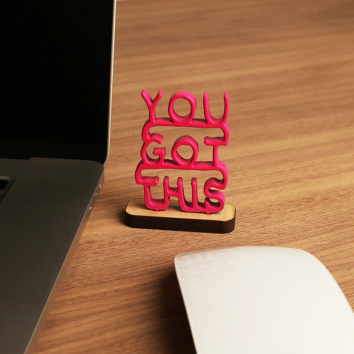 You Got This - Stacked Mini Sculpture
