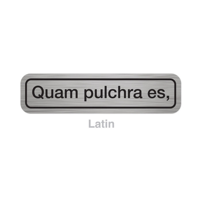 Translation Stickers - Languages A-L