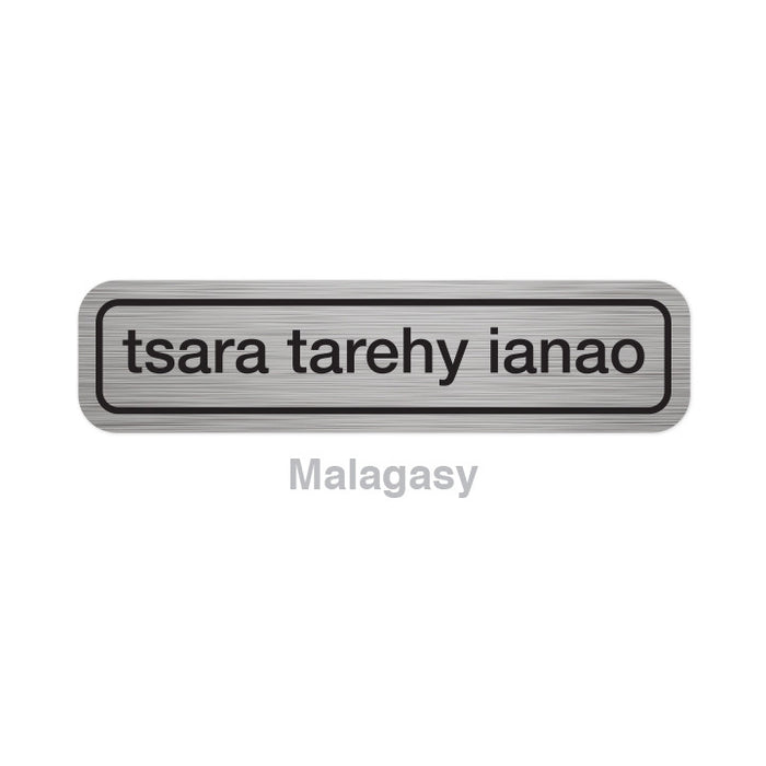 Translation Stickers - Languages M-Z