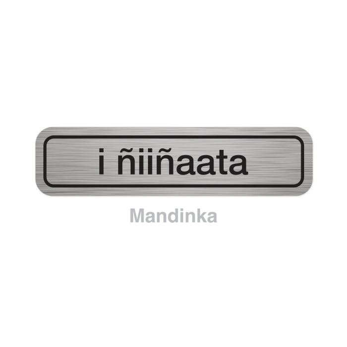 Translation Stickers - Languages M-Z