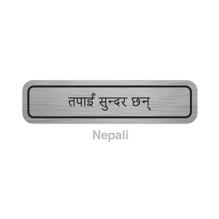 Translation Stickers - Languages M-Z