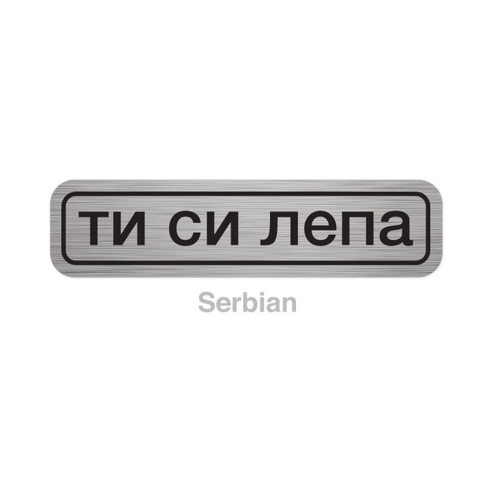 Translation Stickers - Languages M-Z