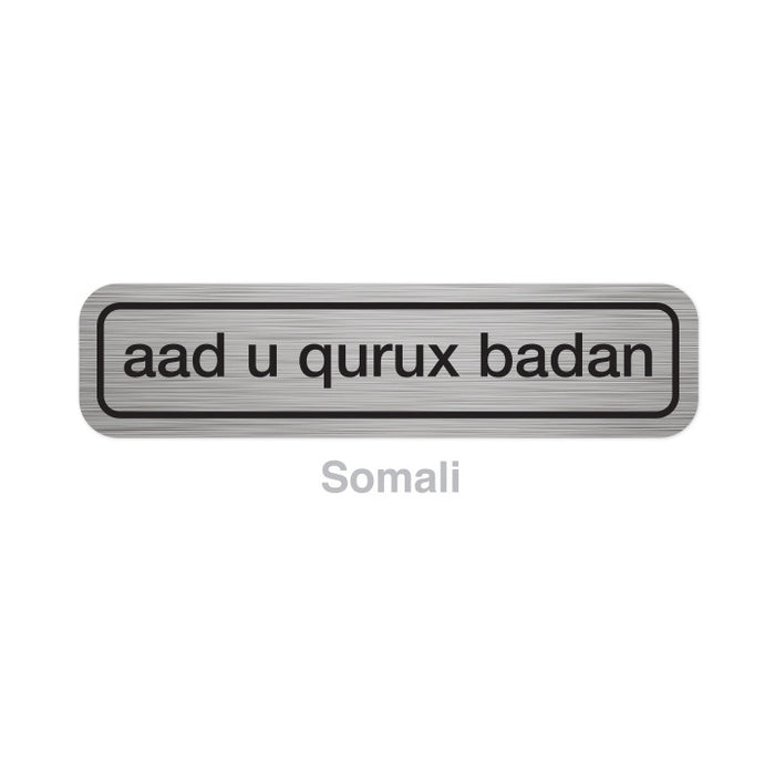Translation Stickers - Languages M-Z