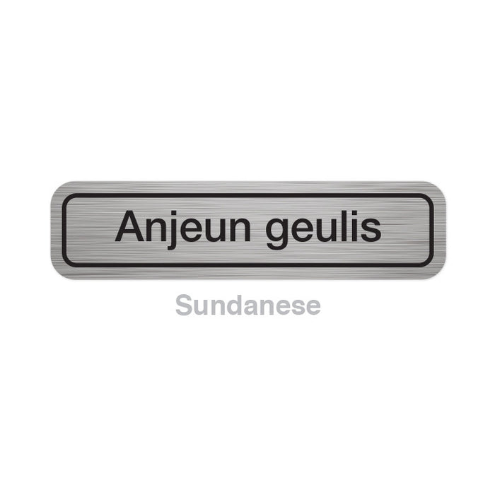 Translation Stickers - Languages M-Z