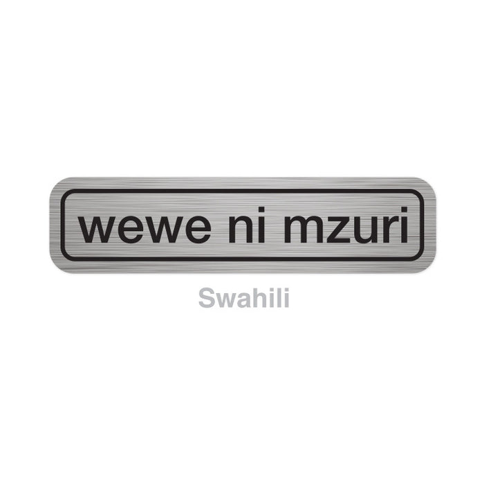 Translation Stickers - Languages M-Z