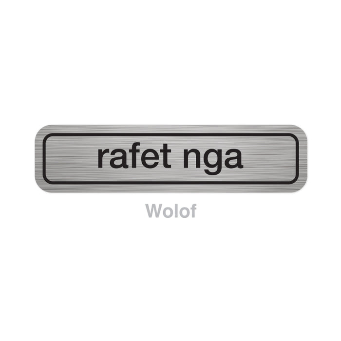 Translation Stickers - Languages M-Z