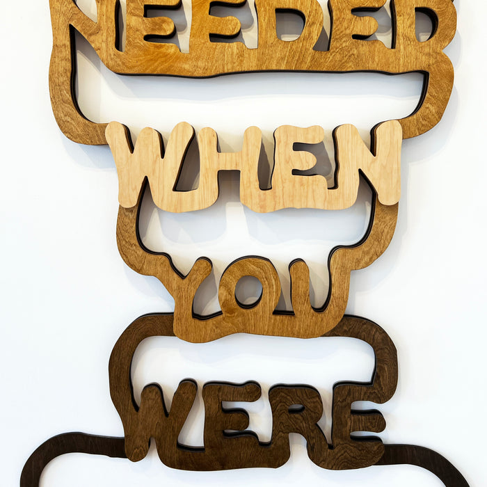 Be who you needed - Installation