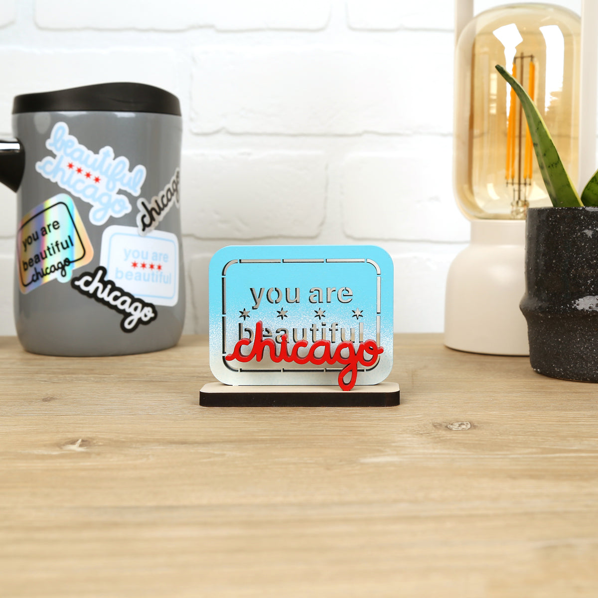 You Are Beautiful Chicago Mini Sculpture