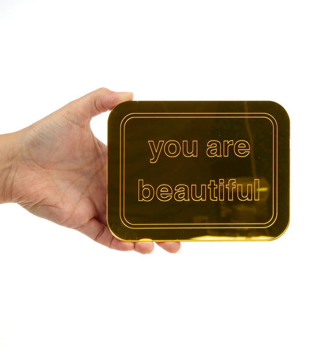 Beautiful Wall Mirror - Gold