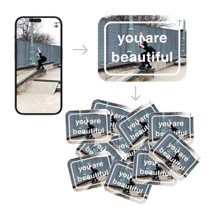 Personalized Photo Sticker
