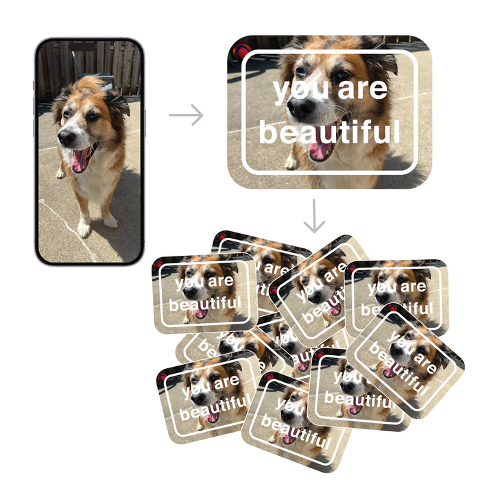 Personalized Photo Sticker