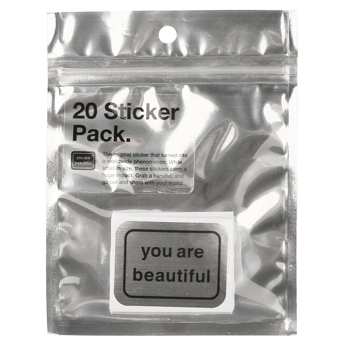 You Are Beautiful Stickers