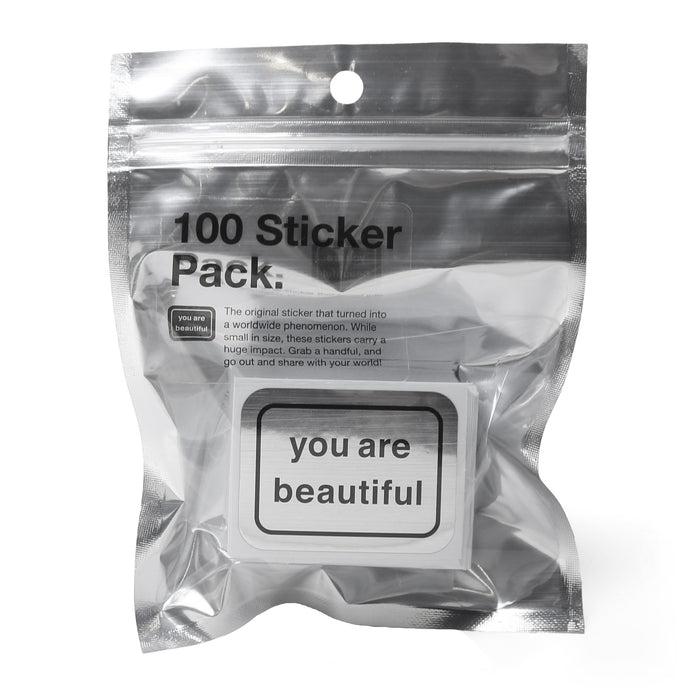 You Are Beautiful Stickers