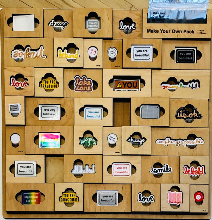 Make Your Own Sticker Pack - In-store