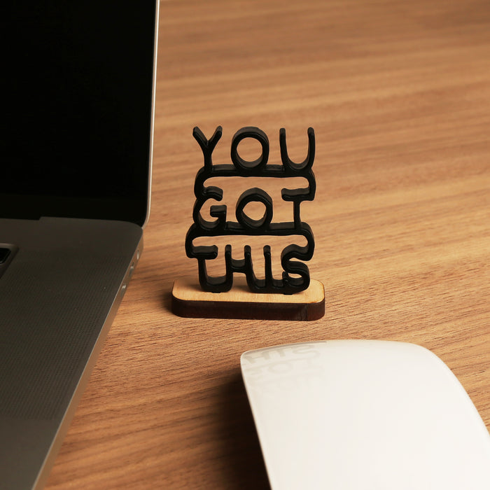 You Got This - Stacked Mini Sculpture