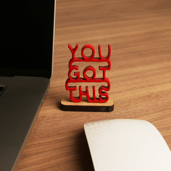 You Got This - Stacked Mini Sculpture