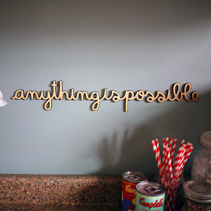 Anything Is Possible Piece - Large