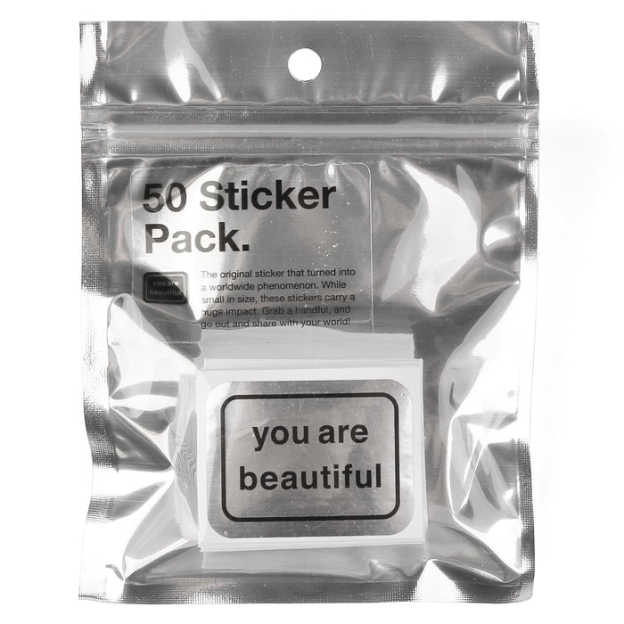 DIY Small Stickers — You Are Beautiful